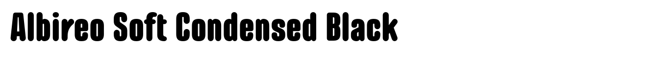 Albireo Soft Condensed Black image